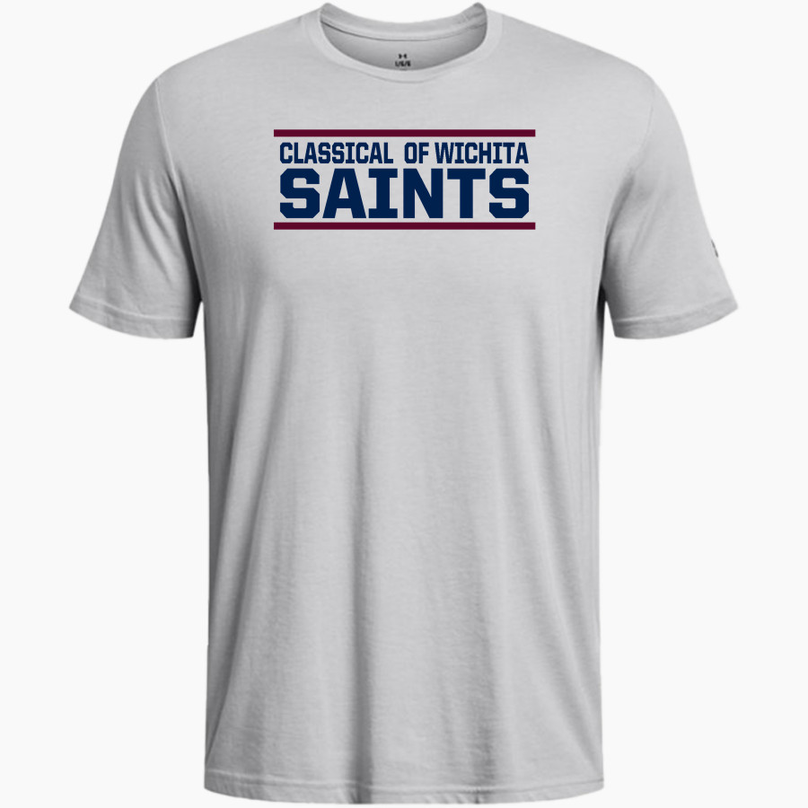Classical Of Wichita Saints <span class="pdp-name-mascot">Classical Of Wichita Saints</span> UA Men's Athletics Short Sleeve Tee