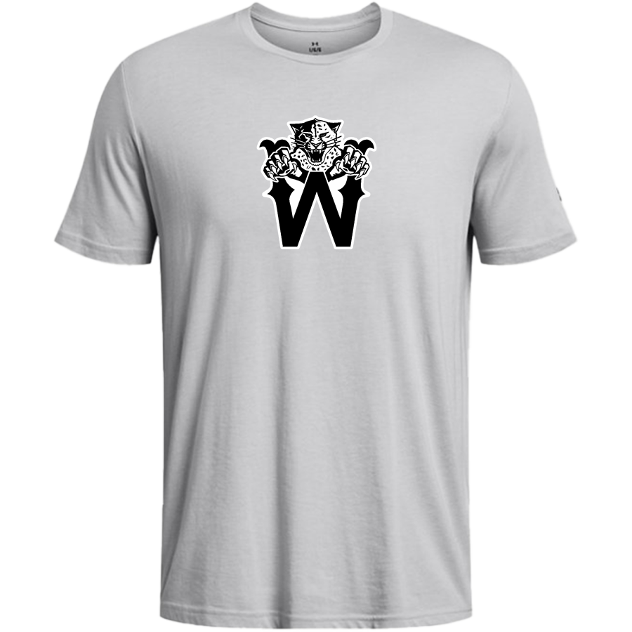 WELLS HIGH SCHOOL LEOPARDS <span class="pdp-name-mascot">WELLS LEOPARDS</span> UA Men's Athletics Short Sleeve Tee