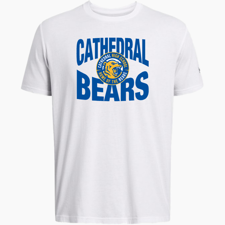 Cathedral Bears <span class="pdp-name-mascot">Cathedral High School Bears</span> UA Men's Athletics Short Sleeve Tee