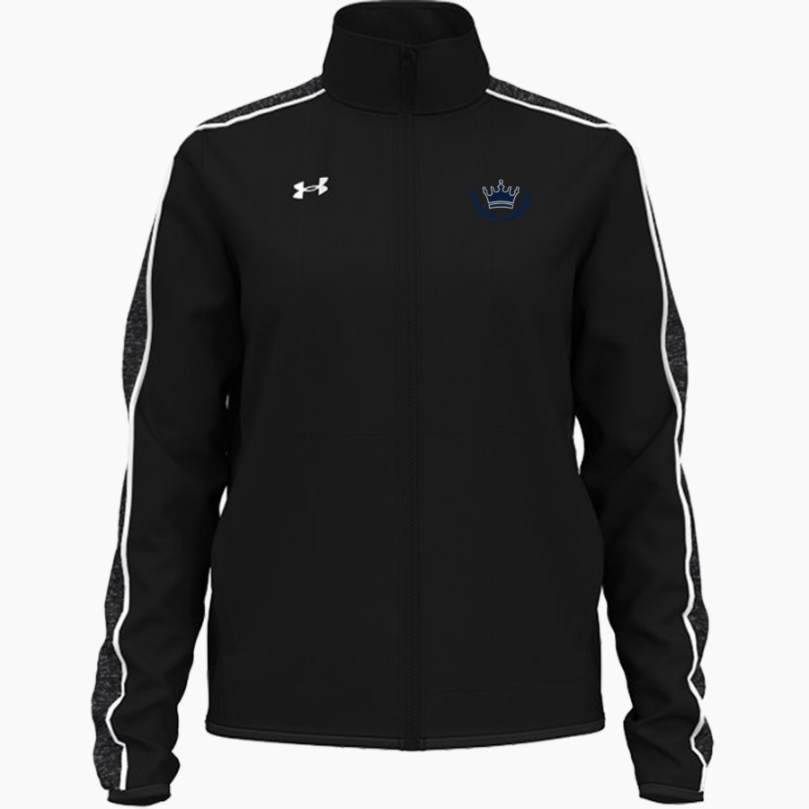 Crown of Life Knights <span class="pdp-name-mascot">Crown of Life Christian Academy Knights</span> UA Women's Command Warm-Up Full Zip Jacket