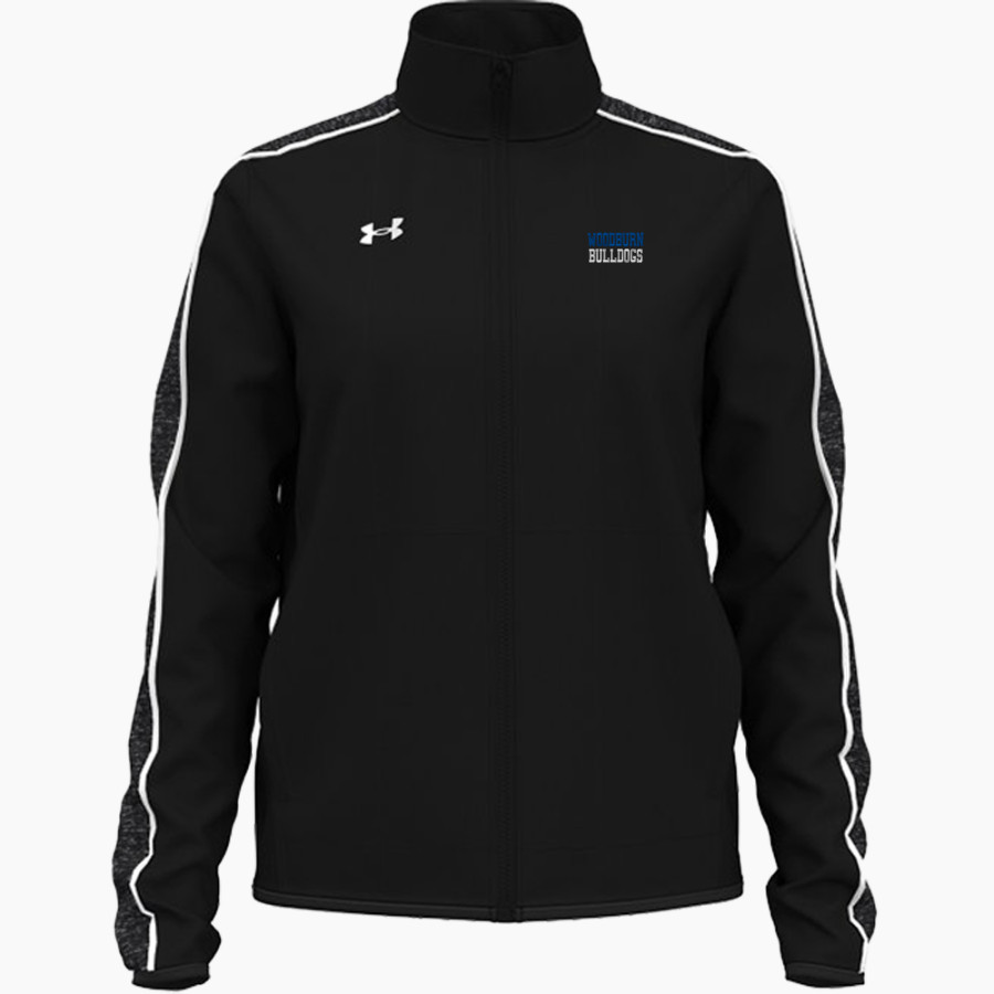 Woodburn Bulldogs <span class="pdp-name-mascot">Woodburn Bulldogs</span> UA Women's Command Warm-Up Full Zip Jacket