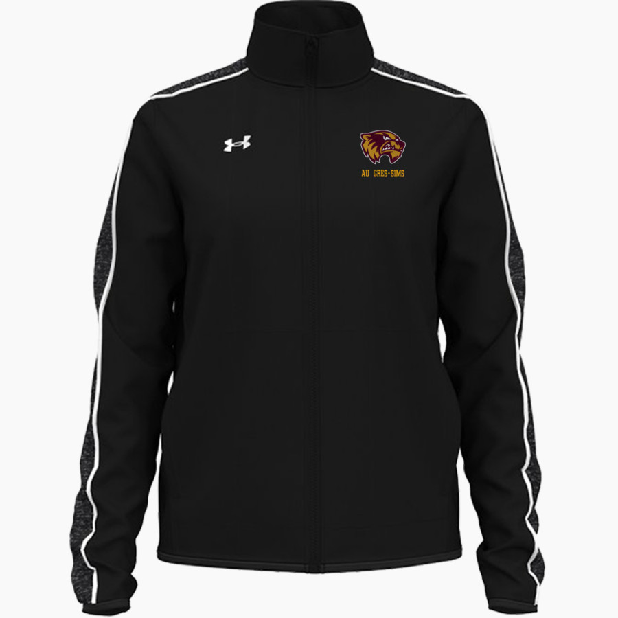 Au Gres-Sims HIGH SCHOOL WOLVERINES <span class="pdp-name-mascot">AU GRES - SIMS WOLVERINES</span> UA Women's Command Warm-Up Full Zip Jacket
