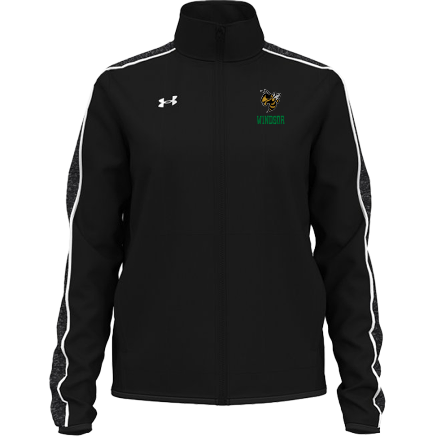 WINDSOR HIGH SCHOOL YELLOW JACKETS <span class="pdp-name-mascot">WINDSOR YELLOW JACKETS</span> UA Women's Command Warm-Up Full Zip Jacket