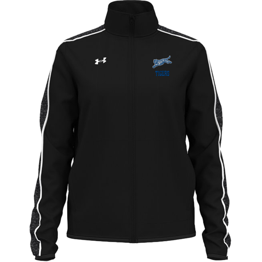 Crow Tigers <span class="pdp-name-mascot">Crow Middle School Tigers</span> UA Women's Command Warm-Up Full Zip Jacket