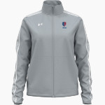 ZANESVILLE HIGH SCHOOL BLUE DEVILS UA Women's Command Warm-Up Full Zip Jacket Front Thumbnail