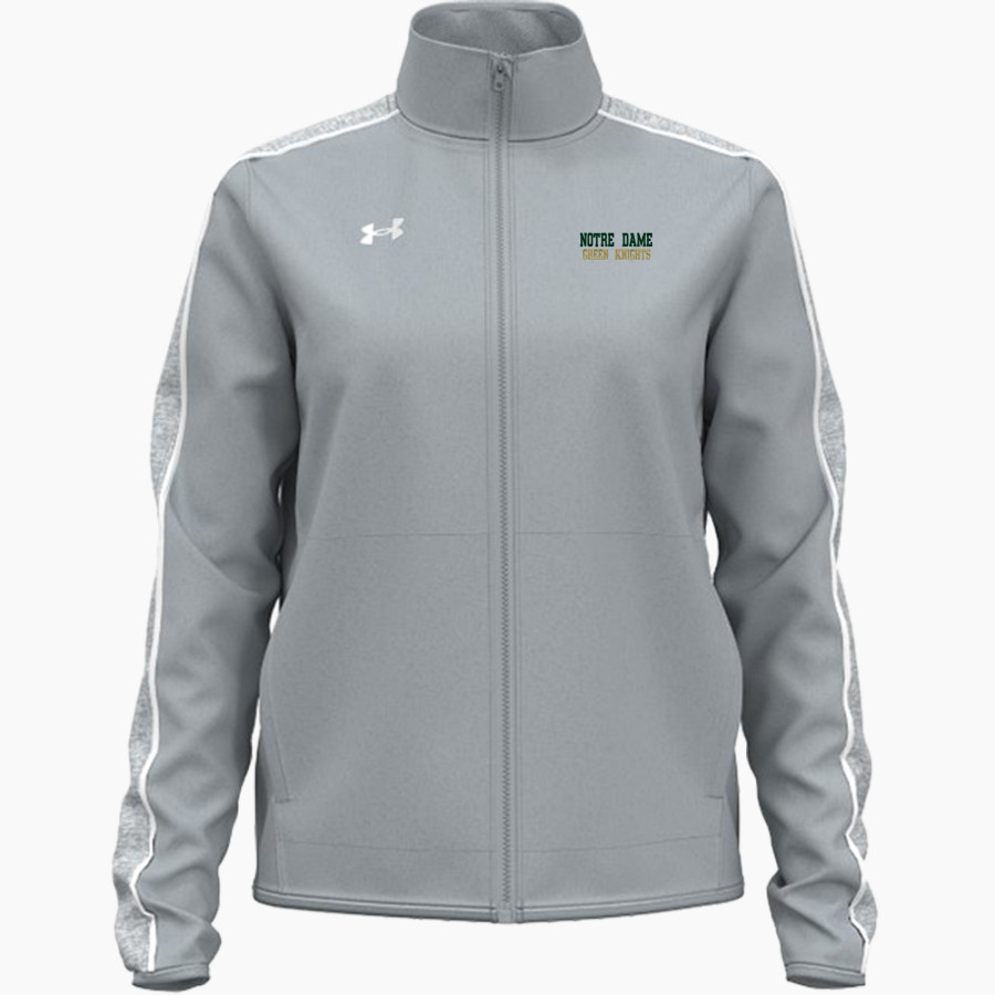 NOTRE DAME HIGH SCHOOL GREEN KNIGHTS <span class="pdp-name-mascot">NOTRE DAME GREEN KNIGHTS</span> UA Women's Command Warm-Up Full Zip Jacket
