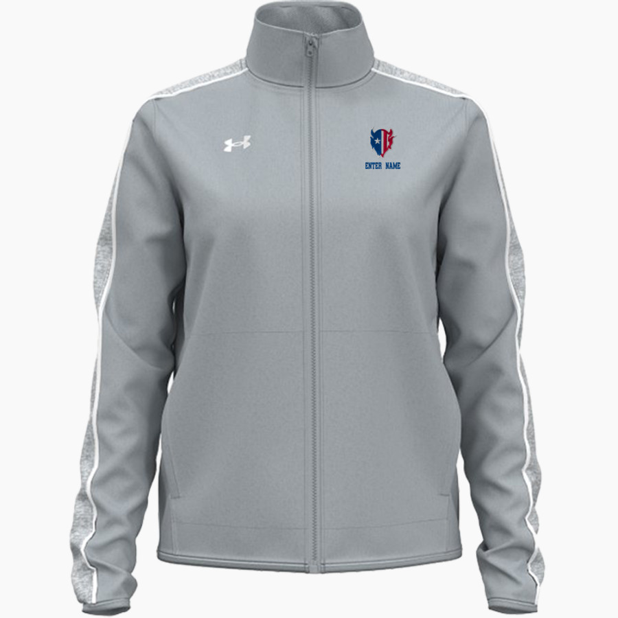 ZANESVILLE HIGH SCHOOL BLUE DEVILS UA Women's Command Warm-Up Full Zip Jacket
