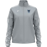 Westfield State University Online Store <span class="pdp-name-mascot">Westfield State Owls</span> UA Women's Command Warm-Up Full Zip Jacket Front Thumbnail
