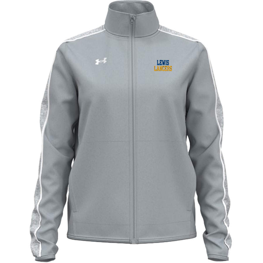 Lewis Lancers <span class="pdp-name-mascot">Lee</span> UA Women's Command Warm-Up Full Zip Jacket