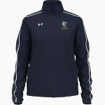 Toccoa Falls EAGLES <span class="pdp-name-mascot">TOCCOA FALLS COLLEGE EAGLES</span> UA Women's Command Warm-Up Full Zip Jacket Front Thumbnail