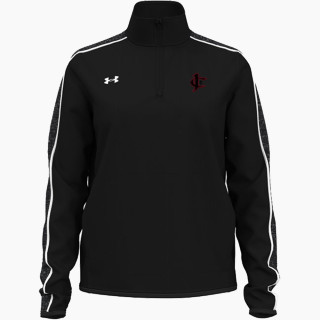 UA Women's Command Warm-Up 1/4 Zip Pullover