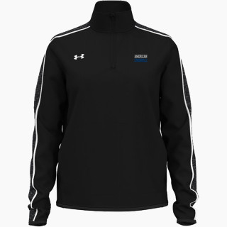 UA Women's Command Warm-Up 1/4 Zip Pullover