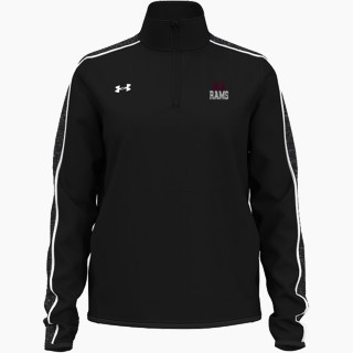 UA Women's Command Warm-Up 1/4 Zip Pullover