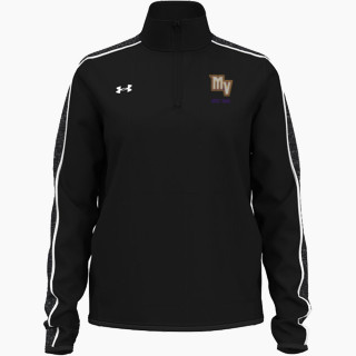 UA Women's Command Warm-Up 1/4 Zip Pullover