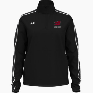 UA Women's Command Warm-Up 1/4 Zip Pullover