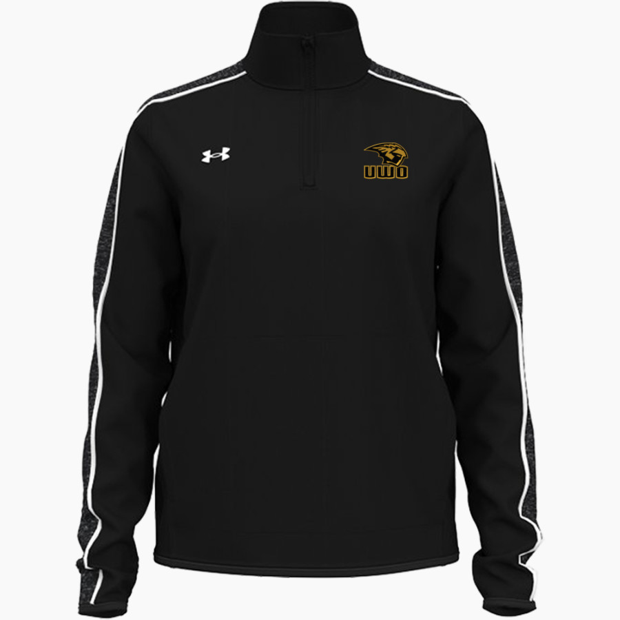 University of Wisconsin-Oshkosh Titans <span class="pdp-name-mascot">University of Wisconsin-Oshkosh Titans</span> UA Women's Command Warm-Up 1/4 Zip Pullover