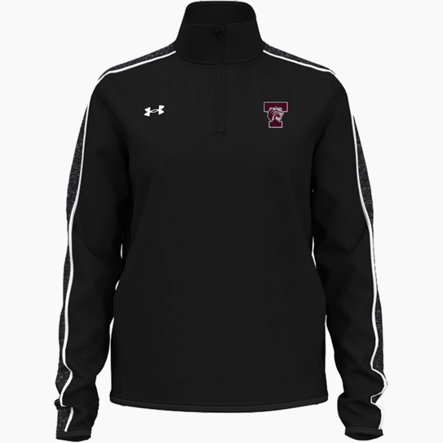 Trinity University Tigers <span class="pdp-name-mascot">Trinity University Tigers</span> UA Women's Command Warm-Up 1/4 Zip Pullover