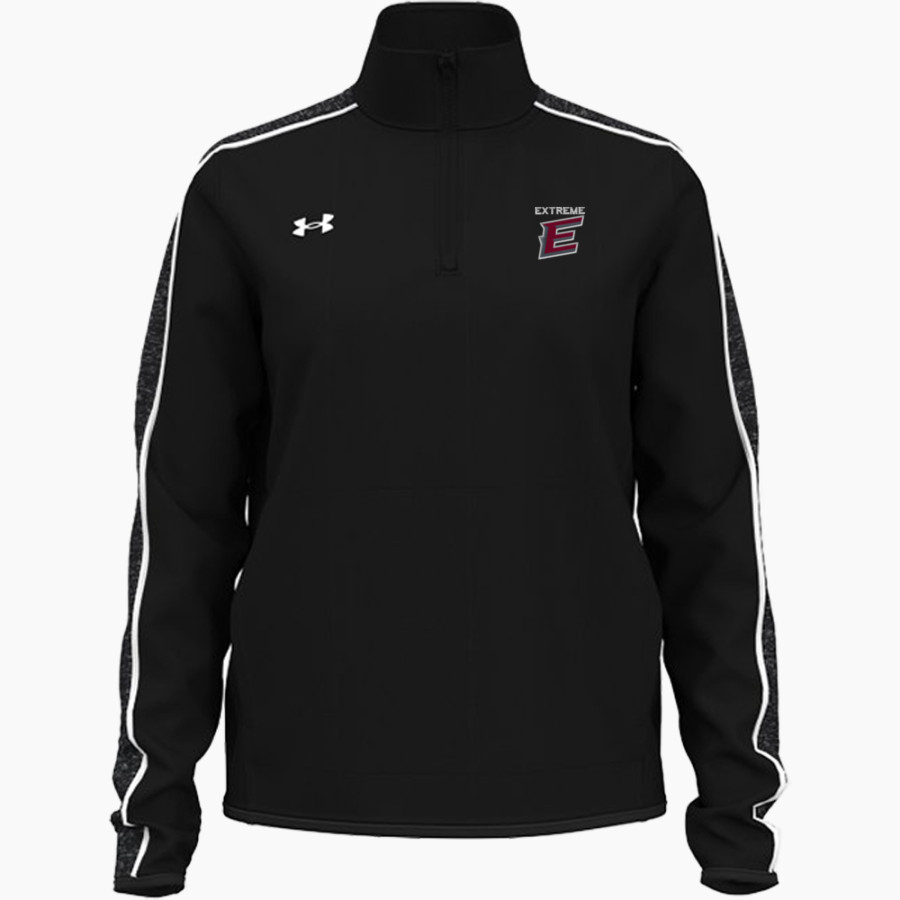 EXTREME SOFTBALL EXTREME SOFTBALL UA Women's Command Warm-Up 1/4 Zip Pullover
