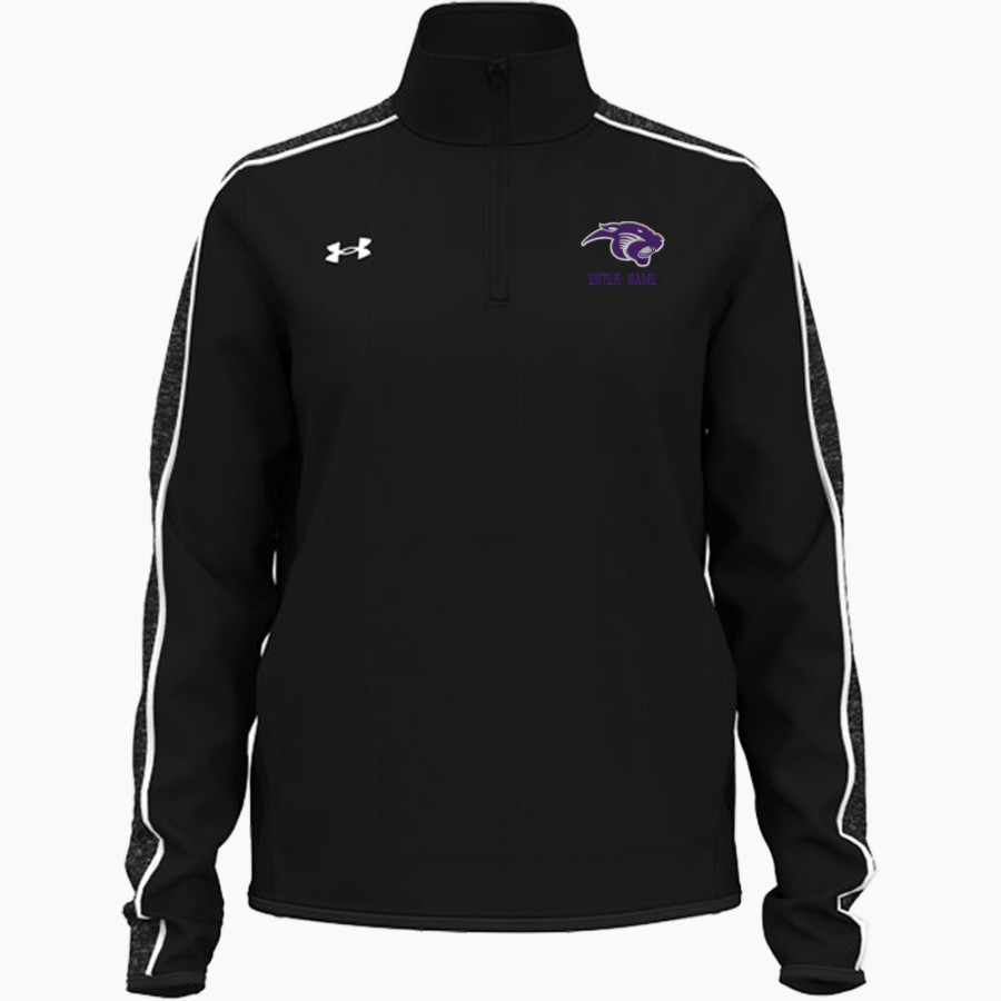 Glencoe-Silver Lake Panthers <span class="pdp-name-mascot">Glencoe Silver-Lake Panthers</span> UA Women's Command Warm-Up 1/4 Zip Pullover
