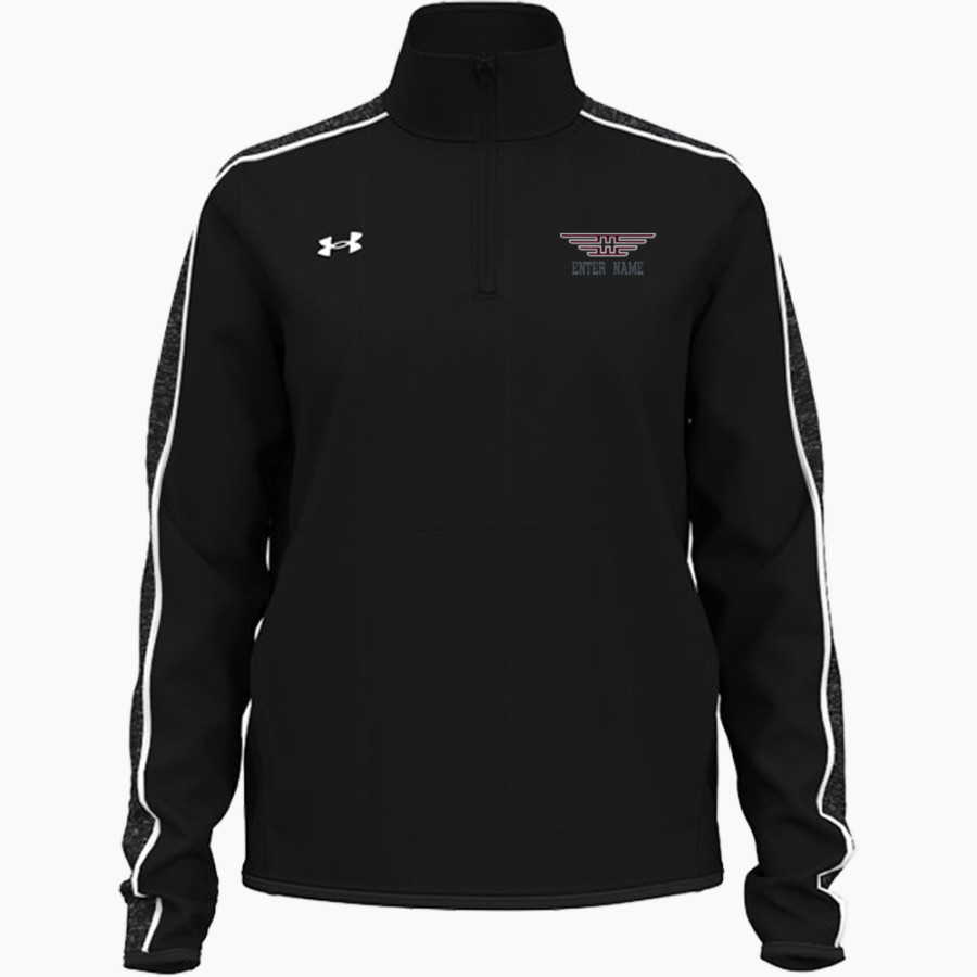 HANCOCK COLLEGE PREP HIGH SCHOOL EAGLES UA Women's Command Warm-Up 1/4 Zip Pullover