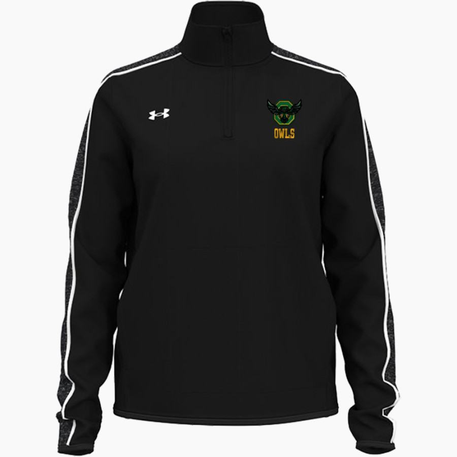 OVERLAKE OWLS ONLINE STORE UA Women's Command Warm-Up 1/4 Zip Pullover