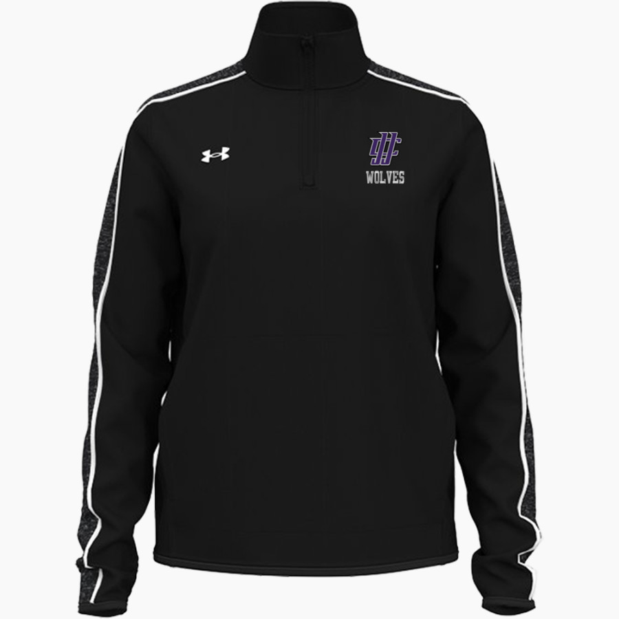 JJC Wolves UA Women's Command Warm-Up 1/4 Zip Pullover