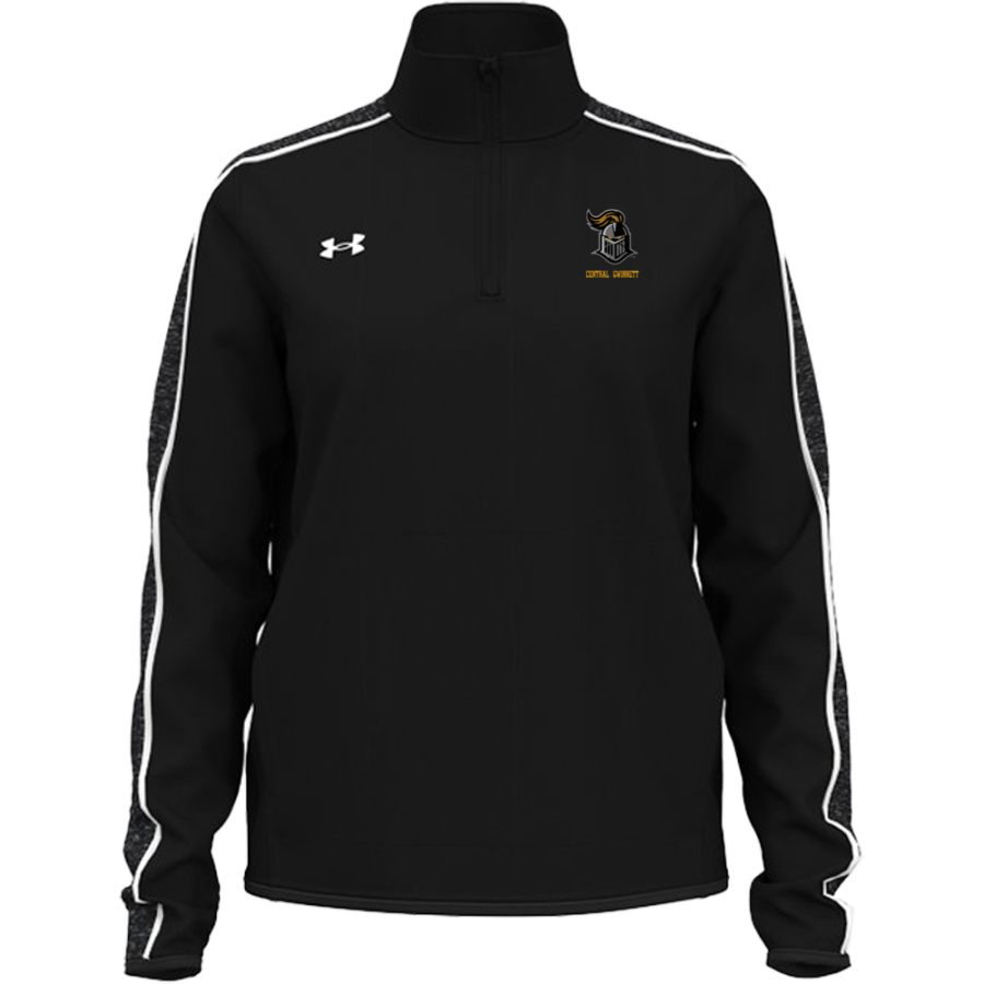 CENTRAL GWINNETT HIGH SCHOOL BLACK KNIGHTS <span class="pdp-name-mascot">CENTRAL GWINNETT BLACK KNIGHTS</span> UA Women's Command Warm-Up 1/4 Zip Pullover