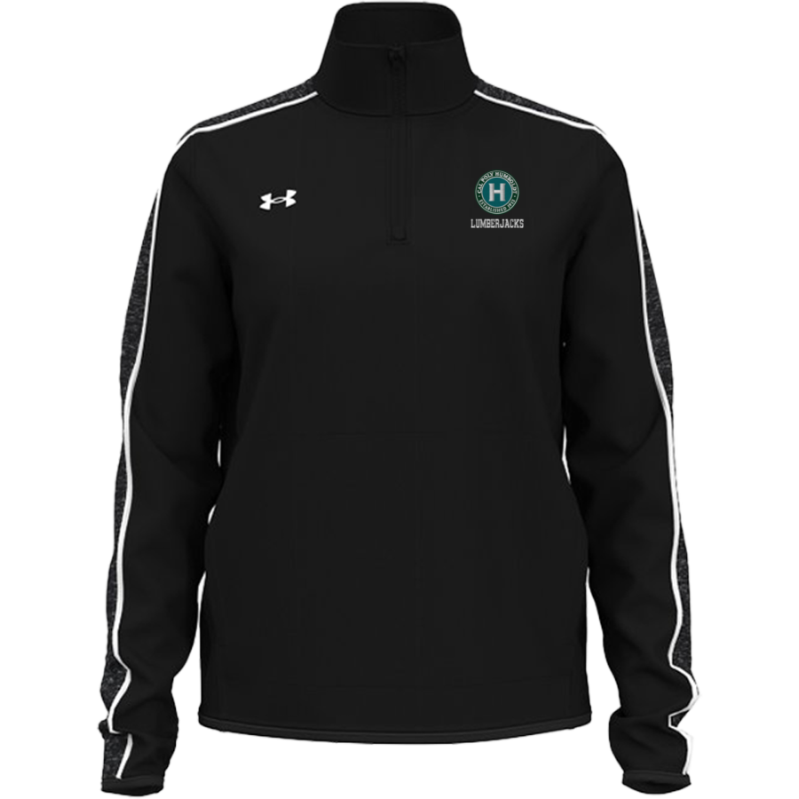 Cal Poly Humboldt Lumberjacks <span class="pdp-name-mascot">Humboldt State Lumberjacks</span> UA Women's Command Warm-Up 1/4 Zip Pullover