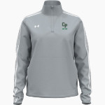 THE HOP SHOP FROGS UA Women's Command Warm-Up 1/4 Zip Pullover Front Thumbnail