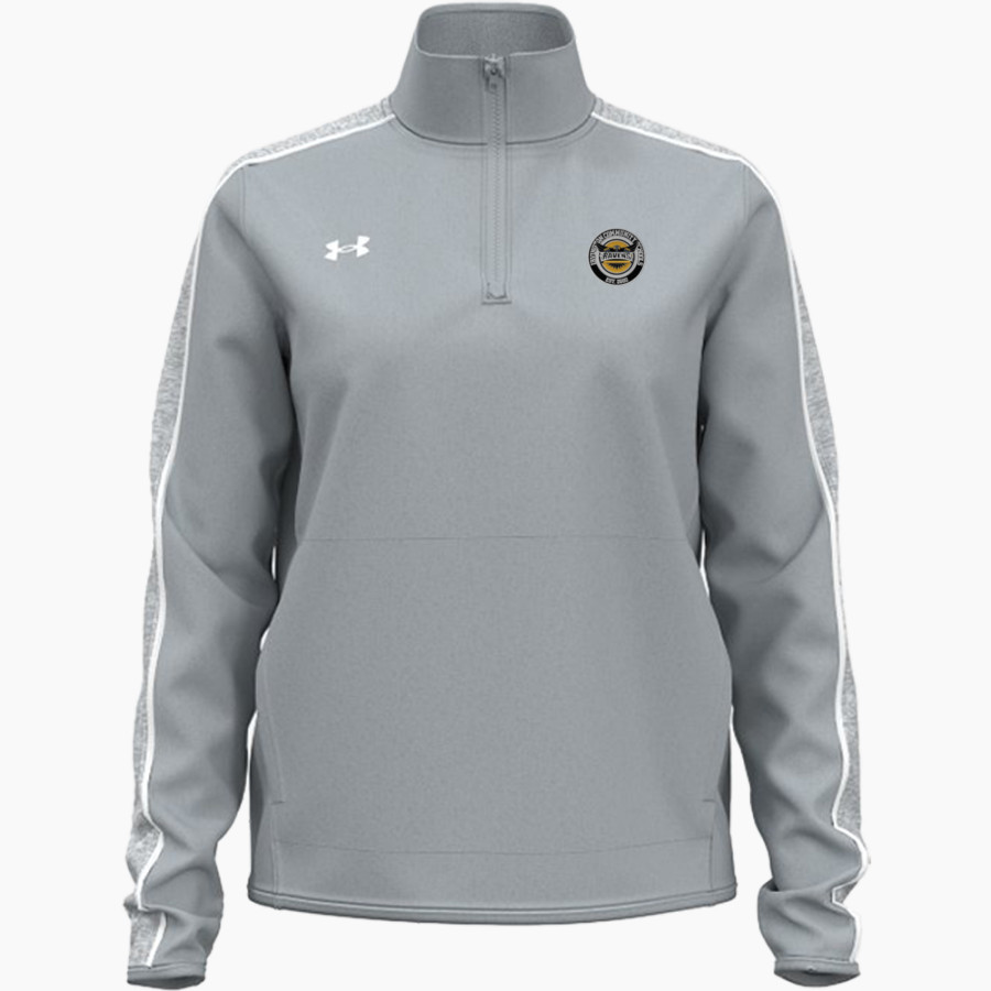Irvington Community Schools Online Store <span class="pdp-name-mascot">Irvington Community Schools Ravens</span> UA Women's Command Warm-Up 1/4 Zip Pullover