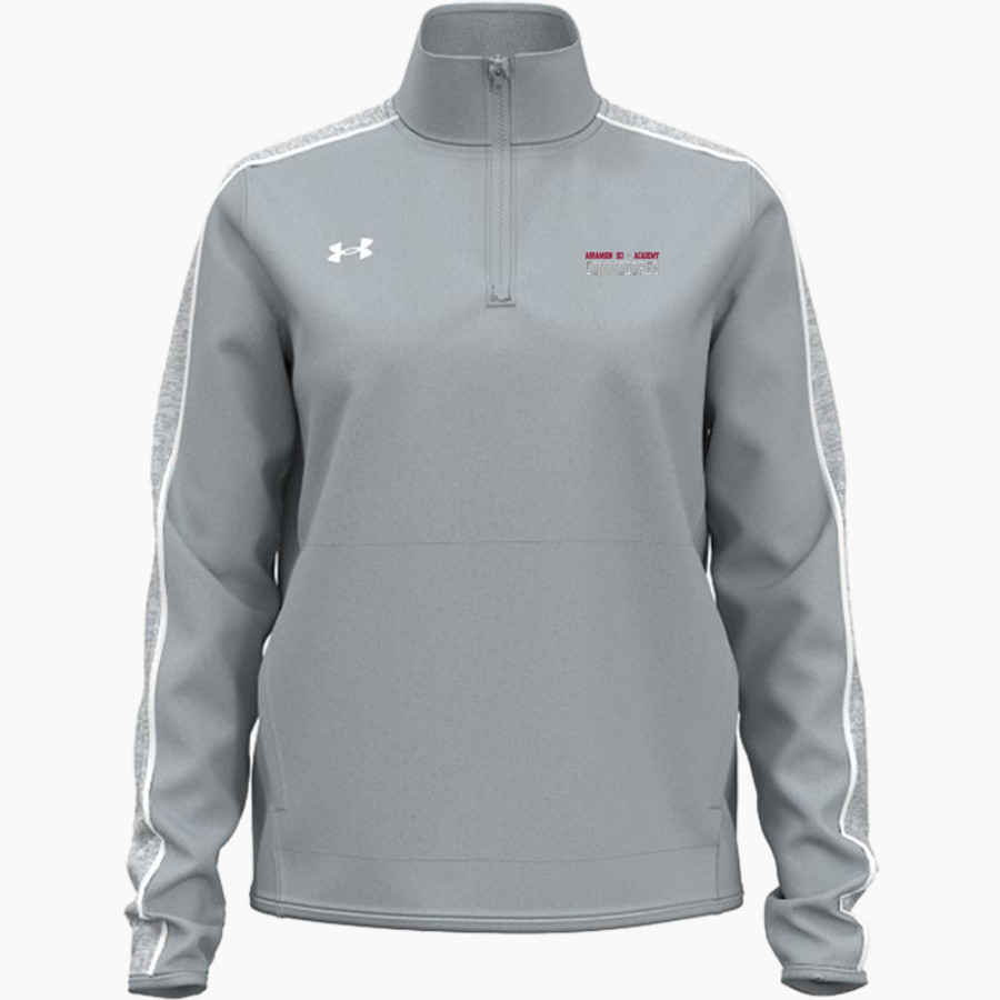 ABRAMSON SCI-ACADEMY COMMODORES <span class="pdp-name-mascot">ABRAMSON SCI - ACADEMY COMMODORES</span> UA Women's Command Warm-Up 1/4 Zip Pullover