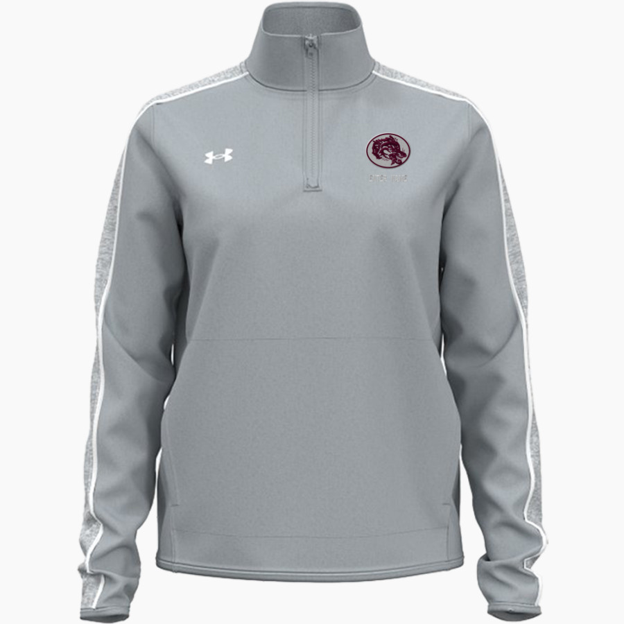 WINNECONNE HIGH SCHOOL WOLVES <span class="pdp-name-mascot">WINNECONNE WOLVES</span> UA Women's Command Warm-Up 1/4 Zip Pullover
