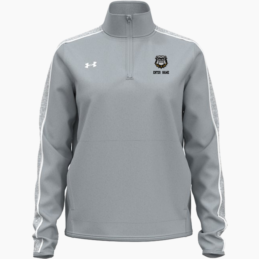 LINN HIGH SCHOOL BULLDOGS UA Women's Command Warm-Up 1/4 Zip Pullover