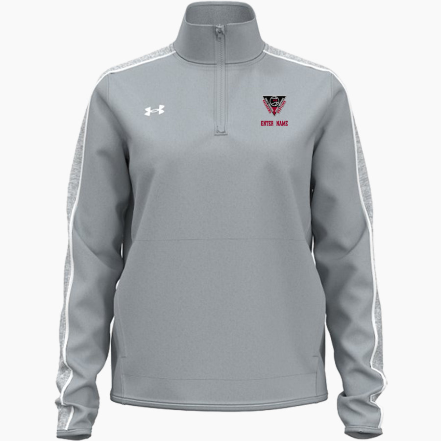 Oklahoma Hustlers Hustlers <span class="pdp-name-mascot">Oklahoma Hustlers</span> UA Women's Command Warm-Up 1/4 Zip Pullover