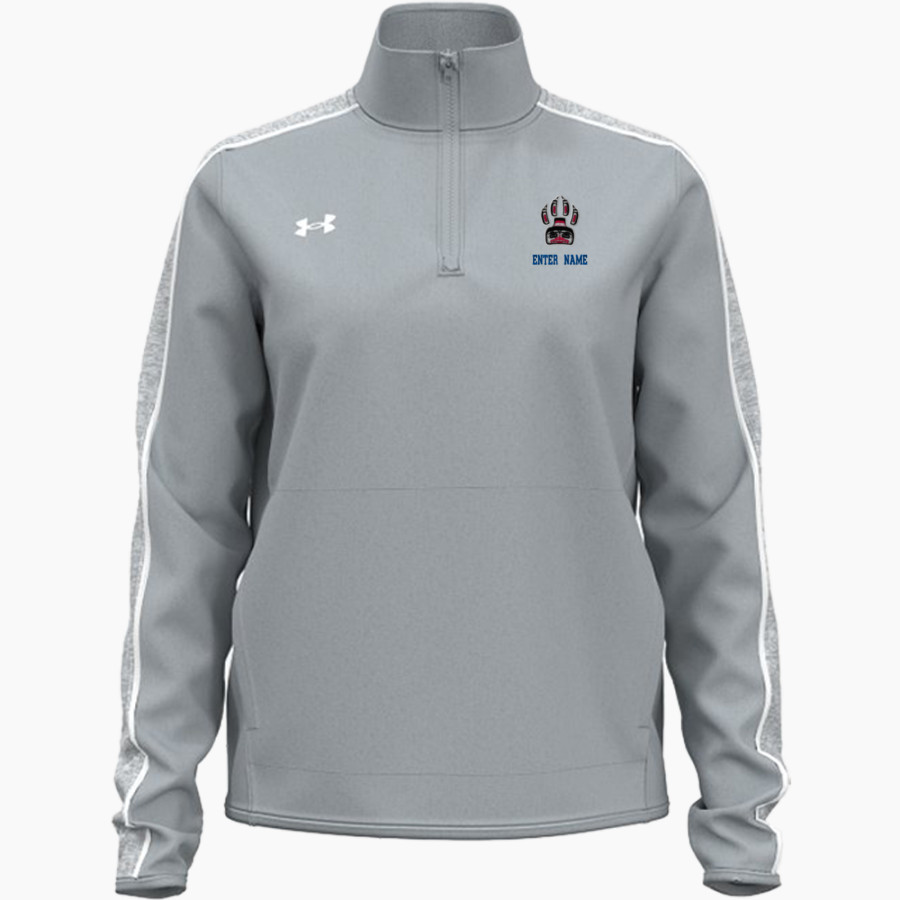 Skagway Panthers UA Women's Command Warm-Up 1/4 Zip Pullover