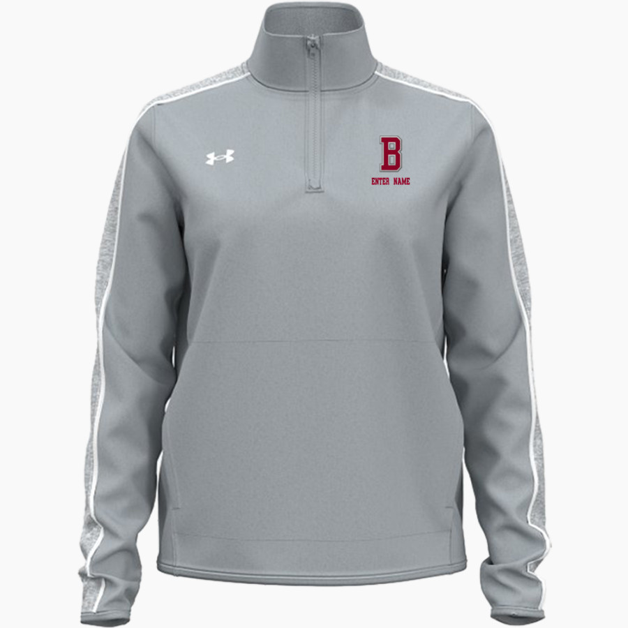BEDFORD SCHOOLS KICKING MULES <span class="pdp-name-mascot">BEDFORD PUBLIC KICKING MULES</span> UA Women's Command Warm-Up 1/4 Zip Pullover