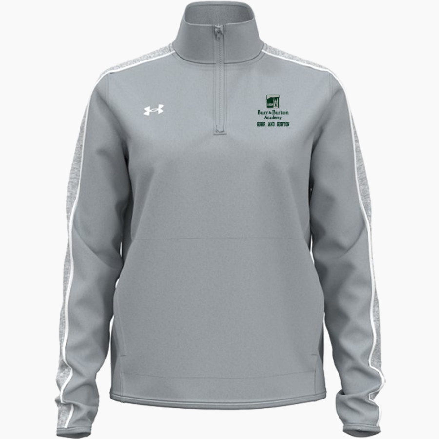 BURR AND BURTON ACADEMY The Official Online Store <span class="pdp-name-mascot">BURR AND BURTON ACADEMY BULLDOGS</span> UA Women's Command Warm-Up 1/4 Zip Pullover
