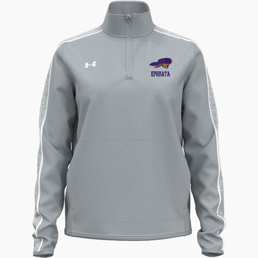 Ephrata Area School District MOUNTAINEERS <span class="pdp-name-mascot">EPHRATA MOUNTAINEERS</span> UA Women's Command Warm-Up 1/4 Zip Pullover