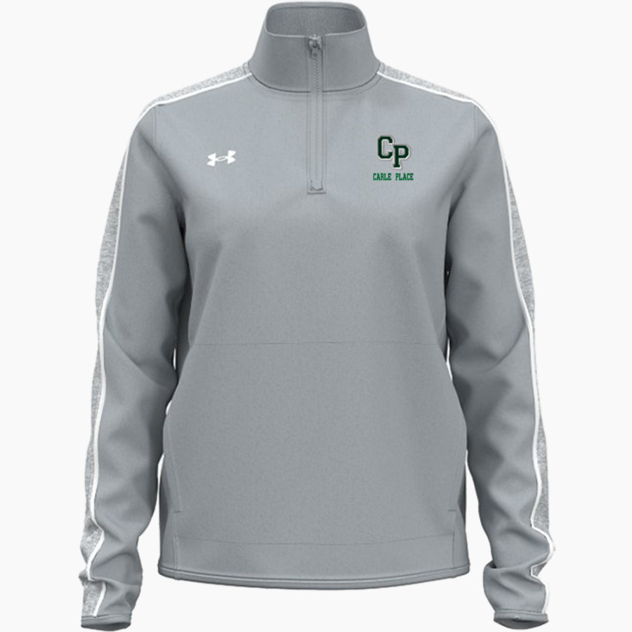 THE HOP SHOP FROGS UA Women's Command Warm-Up 1/4 Zip Pullover