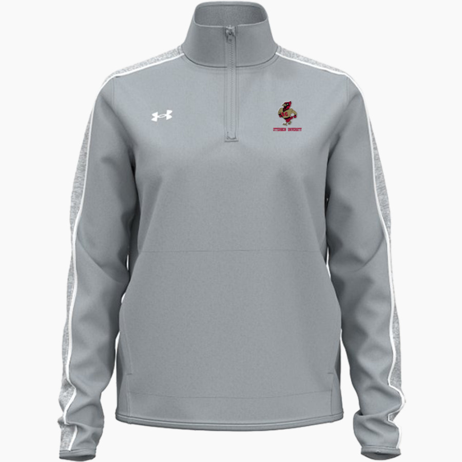 Otterbein University Cardinals UA Women's Command Warm-Up 1/4 Zip Pullover