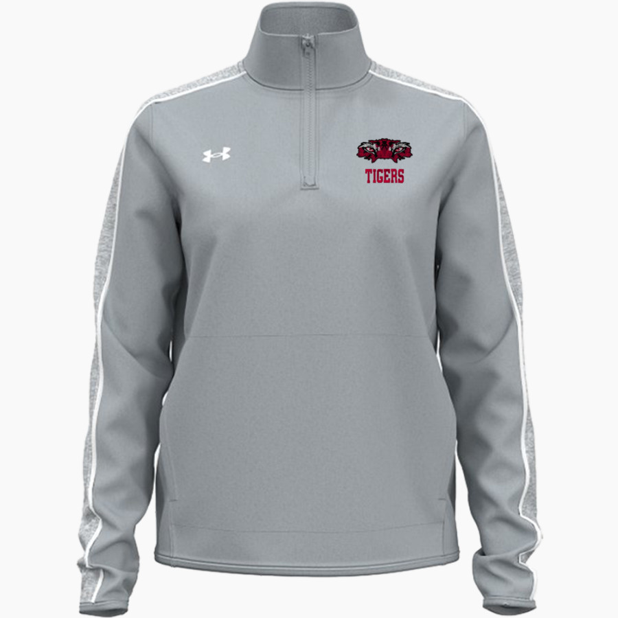 GROOM HIGH SCHOOL TIGERS UA Women's Command Warm-Up 1/4 Zip Pullover