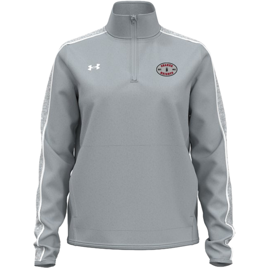 Shaker Heights Schools <span class="pdp-name-mascot">Shaker Heights</span> UA Women's Command Warm-Up 1/4 Zip Pullover