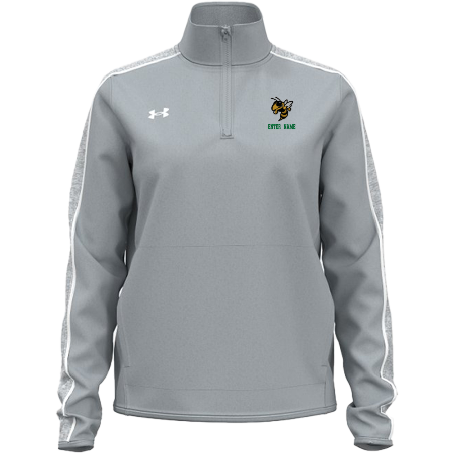 WINDSOR HIGH SCHOOL YELLOW JACKETS <span class="pdp-name-mascot">WINDSOR YELLOW JACKETS</span> UA Women's Command Warm-Up 1/4 Zip Pullover