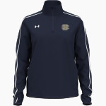 Building Champions Baseball <span class="pdp-name-mascot">Building Champions Baseball</span> UA Women's Command Warm-Up 1/4 Zip Pullover Front Thumbnail