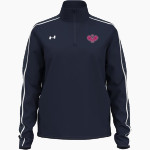 Rt. 12 Pickle Rt. 12 Pickle <span class="pdp-name-mascot">Rt. 12 Pickle</span> UA Women's Command Warm-Up 1/4 Zip Pullover Front Thumbnail