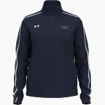 Stephen - Argyle Central 2856 Fusions UA Women's Command Warm-Up 1/4 Zip Pullover Front Thumbnail