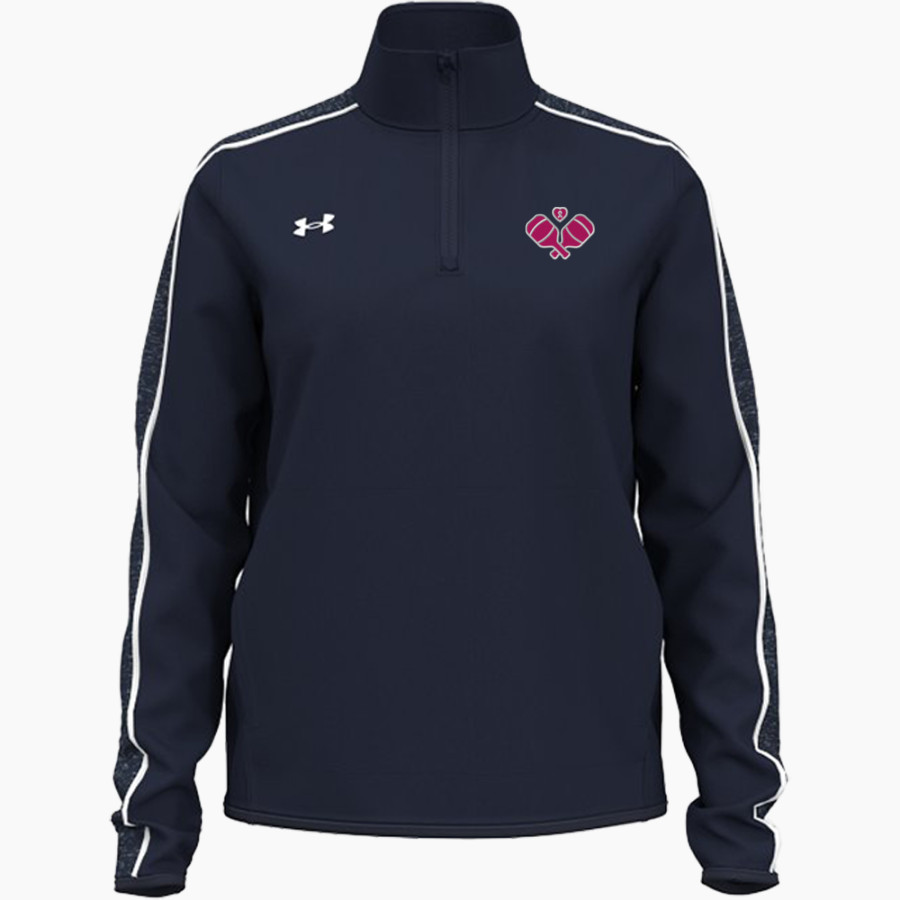 Rt. 12 Pickle Rt. 12 Pickle <span class="pdp-name-mascot">Rt. 12 Pickle</span> UA Women's Command Warm-Up 1/4 Zip Pullover