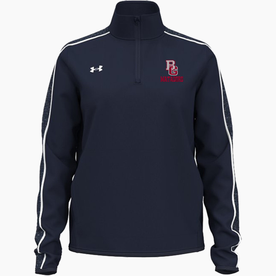 BOLSA GRANDE HIGH SCHOOL MATADORS <span class="pdp-name-mascot">BOLSA GRANDE MATADORS</span> UA Women's Command Warm-Up 1/4 Zip Pullover