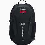 Boiling Springs Middle School bulldogs offical sideline store UA Hustle 6.0 Team Backpack Front Thumbnail