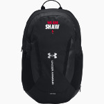 SHAW HIGH SCHOOL CARDINALS UA Hustle 6.0 Team Backpack Front Thumbnail